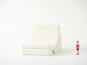 Кремав детски стол от букле Moon – Wigiwama