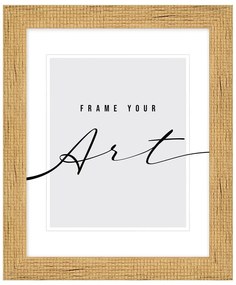 Пластмасова рамка за стена в естествен цвят 38x48 cm