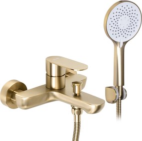 Смесител за вана Rea Logan Brush Gold