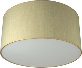 Плафон ЛИОН, ø400, крем, абажур Сами Екрю, 1xE27