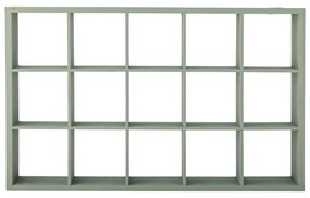 Светлозелен рафт от елхово дърво 67 cm Preston - Bloomingville