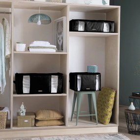 Черна кутия за съхранение с вакуумна опаковка Black Edition, обем 210 л - Compactor