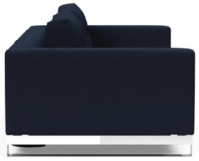 Тъмносин разтегателен диван Mixed Dance Blue, 115 x 230 cm Cassius - Innovation