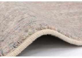 Розовo-сив вълнен килим 160x240 cm Calvi rose – Agnella