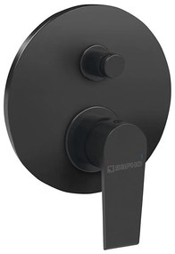 Sapho - Смесител за душ за вграждане KAI матово черен