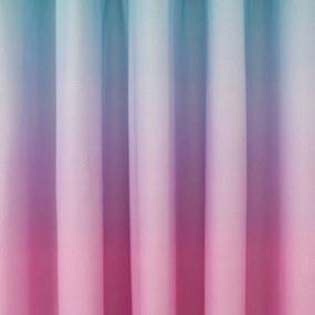 Розова-лилава детска завеса 2 бр. 168x183 cm Ombre Rainbow Clouds – Catherine Lansfield