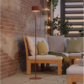 Eglo 901897 -LED соларна подова лампа ROCCANOVA LED/2,8W/3,7V IP44 оранжева