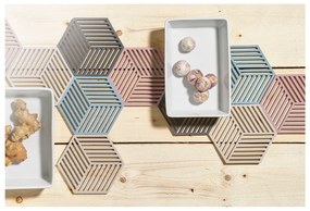 Силиконова подложка за тенджери 24x14 cm Hexagon - Zone