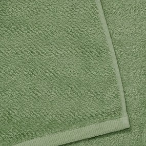 Зелени бързосъхнещи /от тери памучни хавлиени кърпи в комплект 2 бр. 90x140 cm Quick Dry – Catherine Lansfield