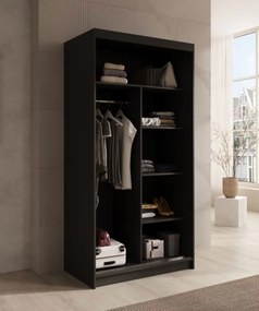 Гардероб Wardis 100 плъзгащ се-Мауро-Leuko