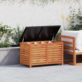 367839 vidaXL Градинска кутия за съхранение 90x48x55 см евкалипт масив