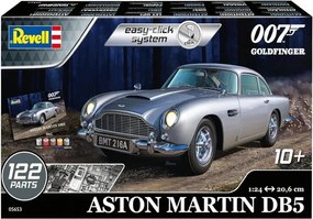 Комплект модел за сглобяване, Revell, Aston Martin DB5, James Bond 007 Goldfinger, 122 части