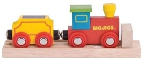 Bigjigs - Дървен влак - Моето първо локомотивче