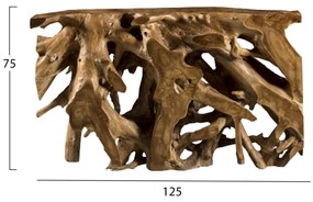 Конзола HM9394 тиково дърво