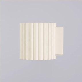 Кремава стенна лампа ø 10 cm Zora – Sollux