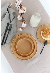 Керамичен тухленооранжев комплект от 12 части Malia - Bonami Selection