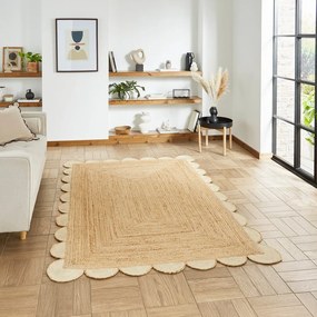 Ютен килим в естествен цвят 160x230 cm Savannah Jute – Think Rugs