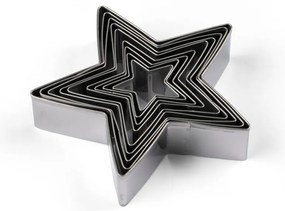 Формички за бисквитки в комплект от 9 бр. с коледни мотиви Star – Blomsterbergs