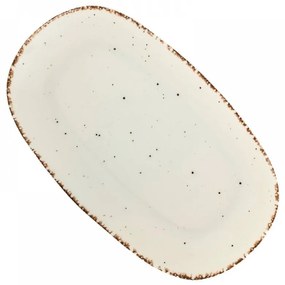Gural Porselen - SIDE-Овално плато 24x14cm (GBSEO24KY58KH) - 0180658