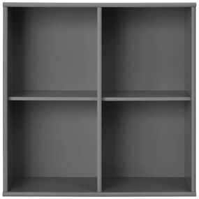 Антрацитна висяща библиотека 70x70 cm Mistral – Hammel Furniture