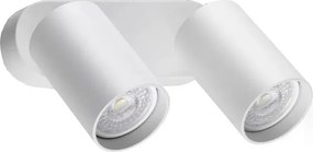 Ideal Lux - LED стенно точково осветително тяло DYNAMITE 2xGU10/7W/230V CRI 90 в бяло