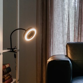 Подова лампа черна с LED 2700K - Dores