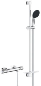 GROHE 34853001 - термостатен душ смесител PRECISION FEEL + комплект 90 см, хром