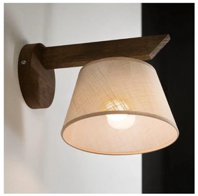 Brilagi - LED стенен аплик ANTHONY 1xE14/40W/230V дъб/бежово