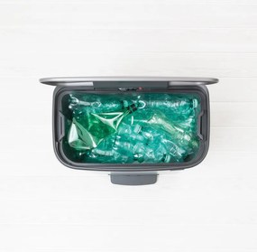 Кош за боклук Brabantia Bo Pedal 1003184, 60 л, Леко затваряне, Противоплъзгаща основа, Сив