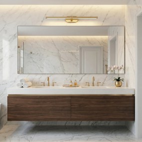 LED аплик за баня APP1893-1W 60 cm BRUSH GOLD