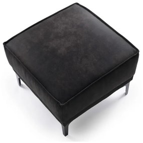 Тъмносива табуретка щот изкуствена кожа Copenhagen - Scandic