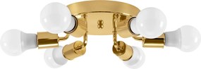Плафон 6 рамена Plafon Metal Gold APP712-6C