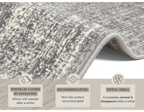 Сив килим Celebration , 160 x 230 cm Elysium - Hanse Home