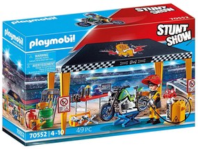 Playmobil - Каскадьорско шоу, Сервизна палатка