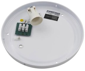 Ориенталски ратан таванна лампа 30см - Trammy