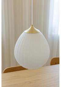 Бялo-златен абажур ø 27 cm Around the World Medium – UMAGE