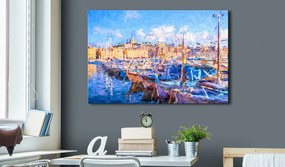 Печат върху платно - Blue Port 60x40