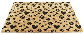 Изтривалка от кокосови влакна 60x90 cm Paws and Bones – Artsy Doormats