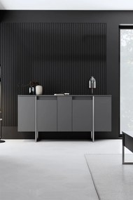 Конзола Luxe, цвят Антрацит Сребърен