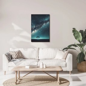 Картина на платно – Дърво на живота и галаксия