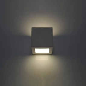 Бяла стенна лампа Leo – Nice Lamps