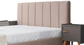 Тапицирано легло New York-Mocca-150 x 200-Χωρίς μηχανισμό ανύψωσης