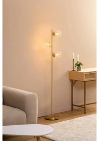 Лампион atmosphera Le Collectionneur, Метал и Стъкло, Златен, 162 cm