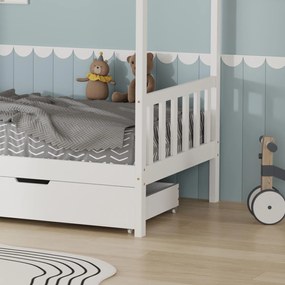 Детско легло Valerie-бял