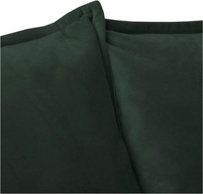 Тъмнозелен кадифен диван 138 cm Juli – Ropez