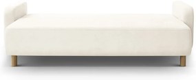 Кремав разтегателен диван с място за съхранение 231 cm Elen – Micadoni