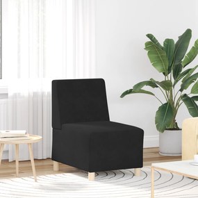 4108485 vidaXL Диван стол Черно 55 x 74 x 82 см Кадифе