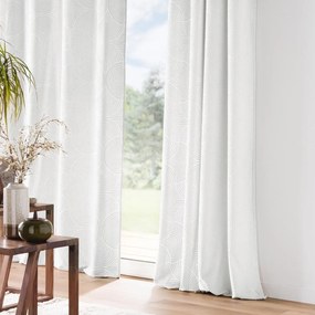 Бяло перде 135x260 cm Eva – douceur d'intérieur