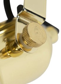 Индустриален кръгъл прожектор златен 1-светлина - Tommy