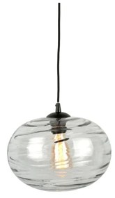 Висяща лампа от сиво стъкло, височина 21 cm Sphere - Leitmotiv
